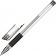 Ручка гелевая Attache Economy черный стерж., 0,3-0,5мм, манжетка