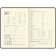 Ежедневник датированный Berlingo "Silver Pristine", 2021г., А5, 143 × 210 мм, кожзам, 184 л., красный/серебряный срез
