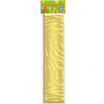 Бумага «Перламутр», крепированная, 50 × 250 см, золотая 