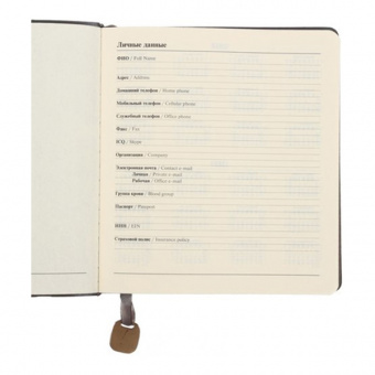 Ежедневник недатированный Канц-Эксмо «In Colour», 147×162 мм, 136 листов, искусственная кожа, серый