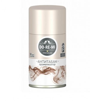 Сменный баллон для освежителя воздуха Do-re-mi Premium Антитабак 250мл