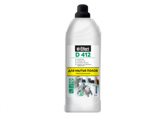Средство для мытья полов нейтральное EFFECT ДЕЛЬТА 412 1000мл, артикул. 0000040899 Средство для мытья полов нейтральное EFFECT ДЕЛЬТА 412 1000мл