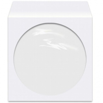 Конверт бумажный на1  CD диск с окном (100шт.)