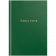 Книга учета OfficeSpace, А4, 96 листов, клетка, бумвинил, зеленый, блок офсетный