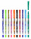 Набор шариковых ручек LINC GLYCER, 0,7 мм, 10 цветов ассорти, резиновый грип