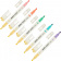 Набор маркеров текстовых двусторонних Attache Selection "Bi-Pastel", 5 шт., скошенный наконечник 1-5 мм