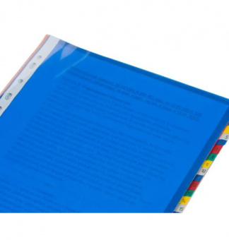 Разделитель листов 1-31 ,цв.пласт. А4+, Attache Selection