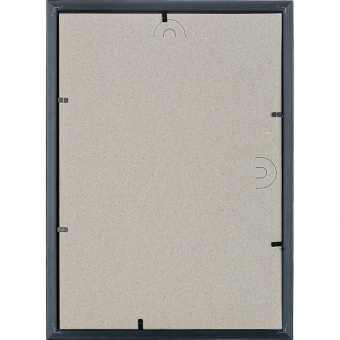 Рамка Зебра А4 21x30 см пластиковый багет 14 мм серебристая (PS 516)