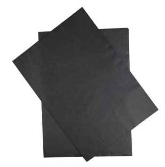 Бумага копировальная черная А4, 50 листов, BRAUBERG ART "CLASSIC"