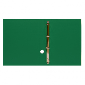 Папка-регистратор на 4 кольца «Century» А4 с покрытием из ПВХ/ПВХ, 35 мм, зеленая (РАСПРОДАЖА)