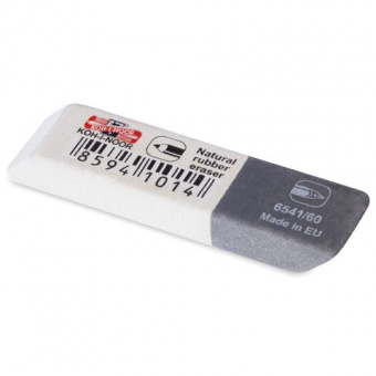 Ластик «Elephant», 26 × 18 × 8 мм, белый