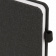 Ежедневник недатированный А5 (138x213 мм) BRAUBERG "Finest", 136 л., кожзам, резинка, черный
