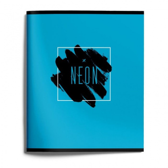 Тетрадь Lorex "NEON", А5, 48 листов, клетка, двойная обложка