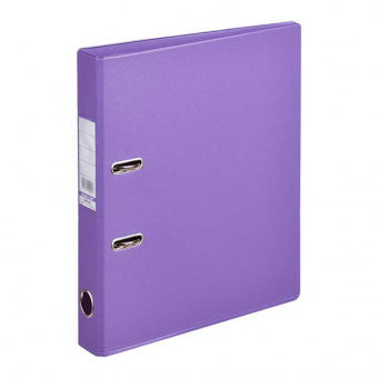 Папка-регистратор Attache Economy «PLUS», А4, с покрытием из ПВХ, 50 мм, фиолетовая