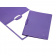 Папка с боковым зажимом «Barocco» А4, 450 мкм, фиолетовая