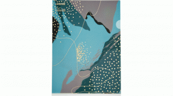 Папка-уголок "deVENTE. Marandi. Sparkle", А4, (220x310мм) 180мкм, тиснение фольгой