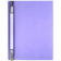 Папка с пластиковым скоросшивателем, А4, фиолетовая глянцевая