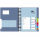 Бизнес-тетрадь Attache Selection "Office book " А5, 200 л, клетка, на спирали, синий металлик
