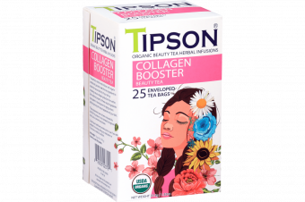 Чайный напиток "TIPSON" Beauty Tea Collagen Booster 2 конв. *1,5г*6