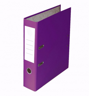 Папка-регистратор «Century» А4 с покрытием из ПВХ/бумага, 50 мм, фиолетовая