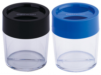 Скрепочница магнитная Deli E9881 пластиковая без скрепок 