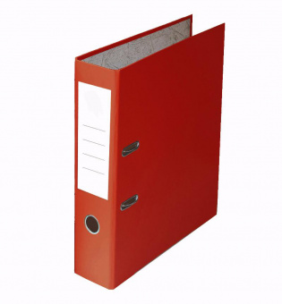 Папка-регистратор «Century» А4 с покрытием из ПВХ/бумага, 70 мм, красная