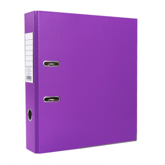 Папка-регистратор А4 ПВХ Эко 75мм фиолетовый