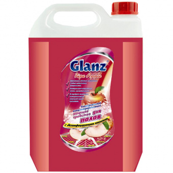 Средство для мытья пола GLANZ «Спелое яблоко», 5 л