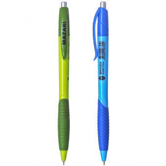 Ручка шариковая автоматическая масляная MAZARI «Grada», 0,7 мм, стержень синий