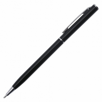Ручка подарочная шариковая BRAUBERG «Delicate Black», корпус черный, узел 1 мм, линия письма 0,7 мм,синяя