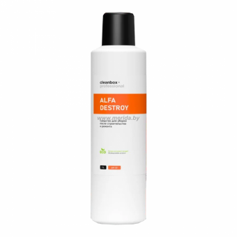 Средство моющее высококислотное концентрированное пенное CleanBox Professional Alfa DeStroy 1л, артикул. 13391 Средство моющее высококислотное концентрированное пенное CleanBox Professional Alfa DeStroy 1л