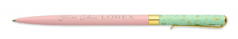 Ручка шариковая автоматическая LOREX HOROSCOPE, серия "Slim Chic", синие чернила на масляной основе 0,7мм цвет корпуса - ассорти