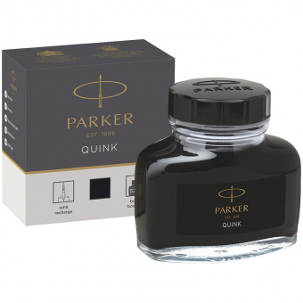 Чернила Parker «Bottle Quink», 57 мл, черные
