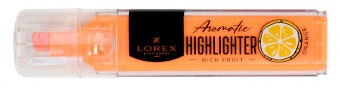 Маркер текстовыделитель ароматизированный LOREX RICH FRUIT 1-3,5 мм,  цвт ассорти (цена за штуку)