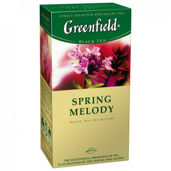 Чай черный Greenfield «Spring Melody», 25 пакетиков