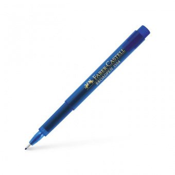 Ручка капиллярная «Broadpen 1554», 0,8 мм, стержень синий