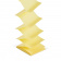 Блок самоклеящийся Forpus «Z-сложения», 75 × 75 мм, 100 л., желтый