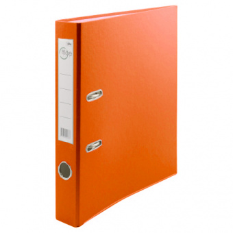 Папка-регистратор Forpus, А4, с покрытием из ПВХ/ЭКО, 50 мм, оранжевая