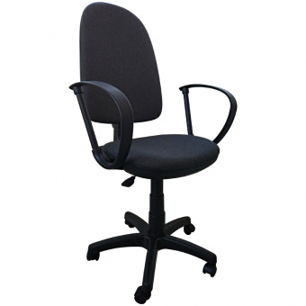 Кресло офисное Фактор ПТК «Престиж», ткань, черное