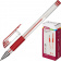 Ручка гелевая Attache Economy красный стерж., 0,3-0,5мм, манжетка