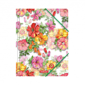 Папка на резинках пластиковая ErichKrause® Tropical Mood, A4