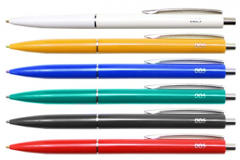 Ручка шариковая K-15 Piano PS-005 синяя масляная, цветной корпус
