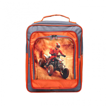 Рюкзак школьный RINAX «Дашенька» для мальчиков, на молнии, 1 отдел, 26 × 16 × 32 см