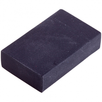 Ластик «Nata Negra», 39×24×10 мм, прямоугольный с картонным держателем, черный