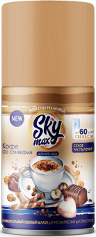 Освежитель воздуха SKY MAX (сменный баллон) 250мл (Кофе со сливками)