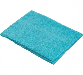 Тряпка для пола их микрофибры 50х60 (цв. голубой) 