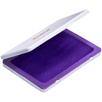 Штемпельная подушка 100 × 80 мм, фиолетовая краска