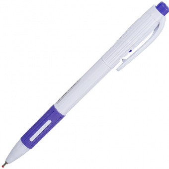 Ручка шариковая автоматическая Attache Etude, син ст, ассорти корпус