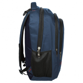Рюкзак для старшеклассников №1 School, 25 литров, 45.7х14х33 см, синий
