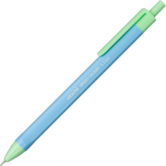 Ручка шариковая автоматическая Attache Bright colours корпус голуб/зел 0,5,масл,син